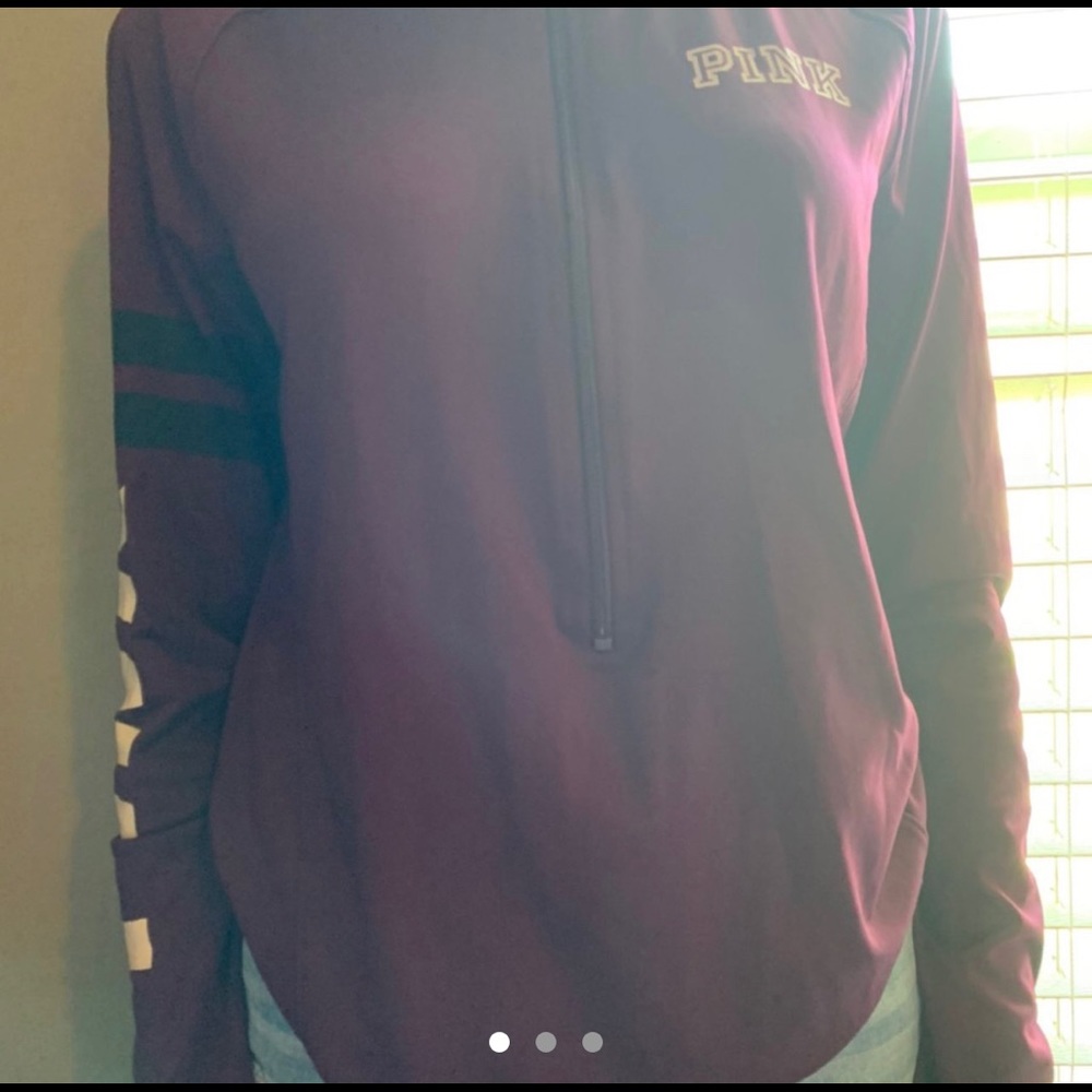 Maroon PINK zip up